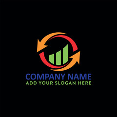business consultant and family consultant logo design vector