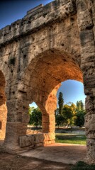 Ancient stone archways
