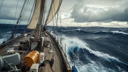 Stormy Seas Classic Yacht Adventure.