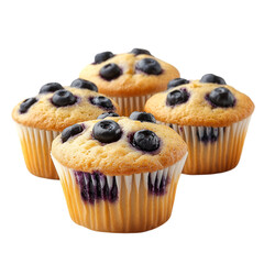Delicious Blueberry Muffins Sweet Treat Bakery Goods