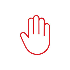 hand holding red paper