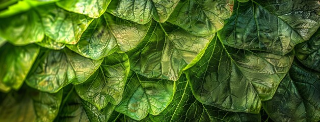 Fototapeta premium Green Hop Cones Texture Macro Detail Harvest Light Background