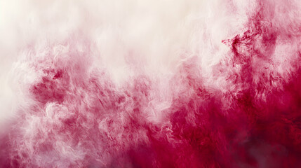 Obraz premium Crimson cloudscape, ethereal texture, soft light, dreamy background, ideal for design