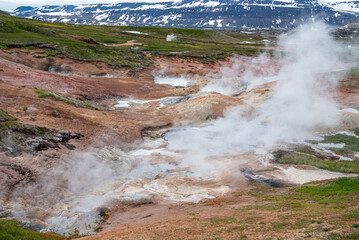 Theistareykir geothermal site in North Iceland