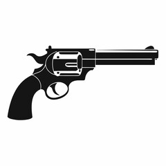 gun isolated on white