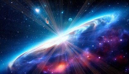 beautiful galaxy wallpaper background abstract graphic design