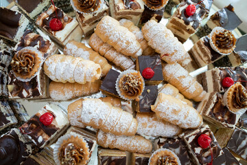 An Assortment of Delicious Pastries and Exquisite Desserts for a Joyous Sweet Celebration
