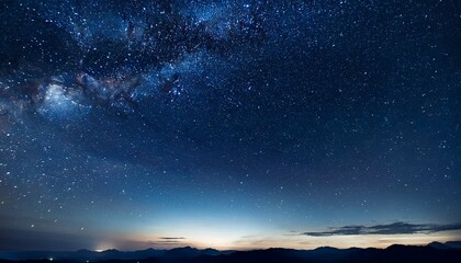 Fototapeta premium perfect starry night sky background
