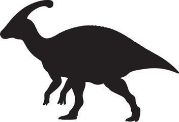 Parasaurolophus Silhouette