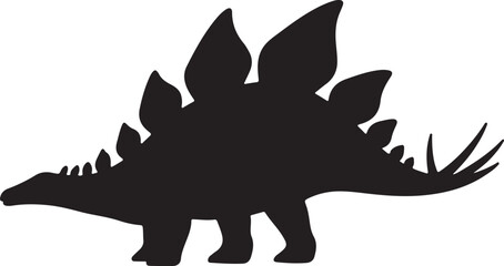 Stegosaurus Silhouette