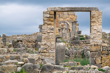 Antike St&auml;tte von Volubilis, Marokko