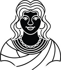 Mama silhouette vector designs 22