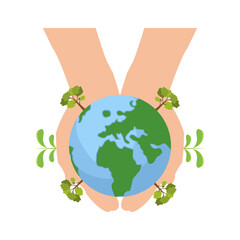 Modern Happy Earth Day