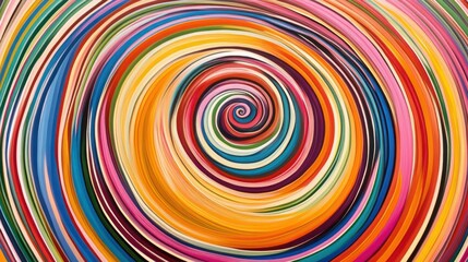 Colorful Spiral Abstract Background Design
