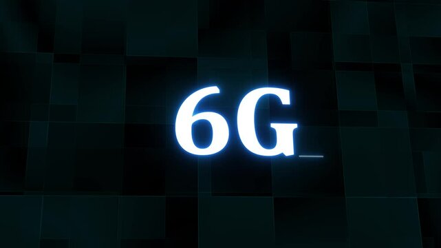 6G Logo Video, 6G Network Logo, Unique 6G Animation. Logo For Your Business on Abstract Technology background. Digital computer interface communication and connection - Powered by Adobe