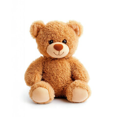 Obraz premium Soft and cuddly teddy bear toy, perfect for hugs and comfort. An ideal gift for kids of all ages.