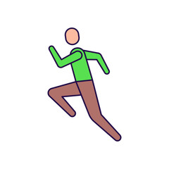 Running people icon
