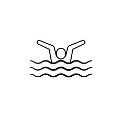 Swimming icon