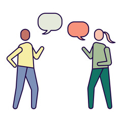 People Talk illustration