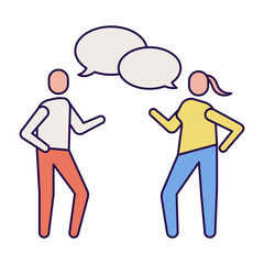 People Talk illustration