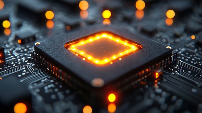 Showcase business innovation a minimalist card A calm palette of charcoal and muted gold highlights concepts of technology and creativity making it perfect for entrepreneurs and consulting firms