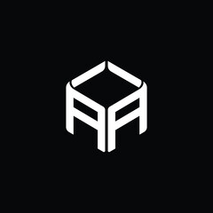 Modern Geometric Tech Logo Design