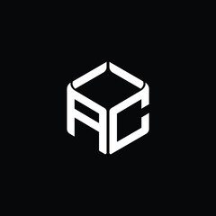 Modern Geometric Tech Logo Design