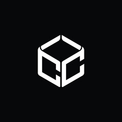 Modern Geometric Tech Logo Design