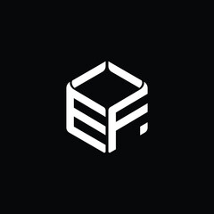 Modern Geometric Tech Logo Design