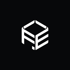 Modern Geometric Tech Logo Design