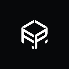 Modern Geometric Tech Logo Design