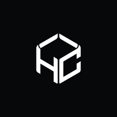 Modern Geometric Tech Logo Design