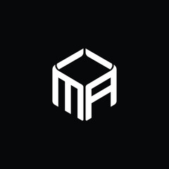 Modern Geometric Tech Logo Design