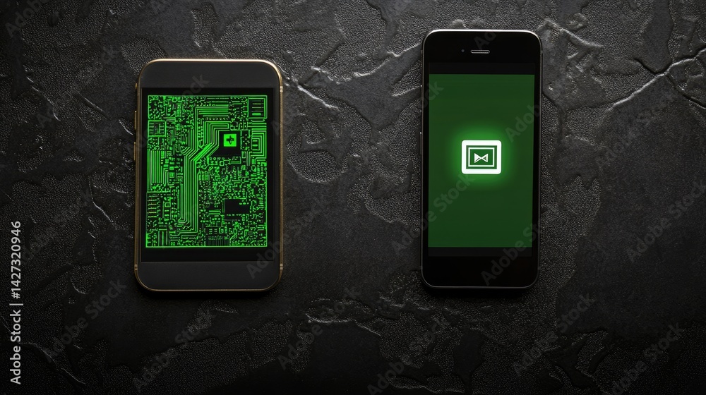 Poster digital wallet interface with secure pin input and confirmation code request displayed on phone