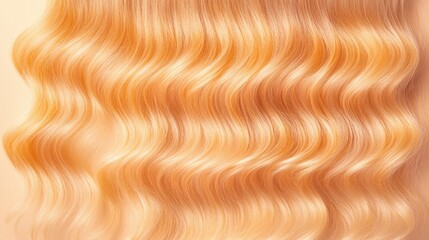 Wavy hair in soft golden tones reflects light beautifully, creating a stunning, beachy summer hairstyle for all occasions