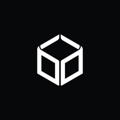 Modern Geometric Tech Logo Design