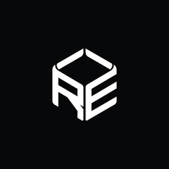 Modern Geometric Tech Logo Design