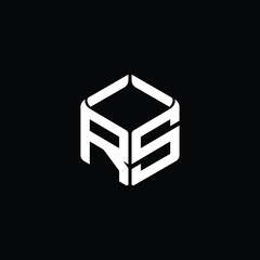 Modern Geometric Tech Logo Design