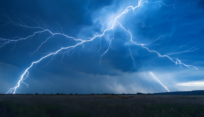 雷雲と雷