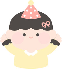 어린이날 기념일 축제 이벤트 행사 생일 어린이 주인공 일러스트