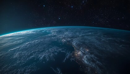 Fototapeta premium Earth from Space, Night View