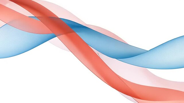 blue abstract wave. vector illustration on white background