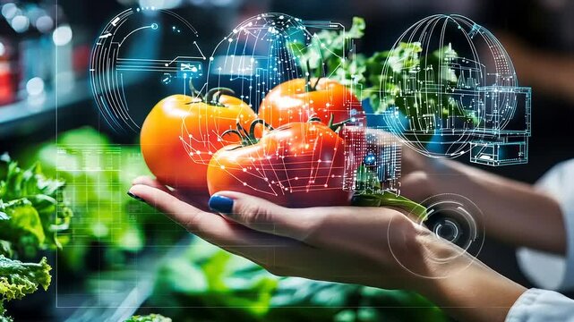 Innovative agriculture showcases tomato traceability technology and quality control