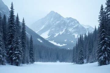 Alpine Mountain Scenery