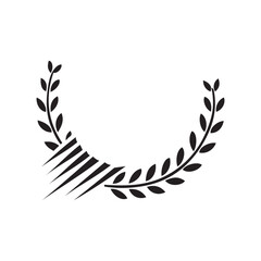 Round Ornamental Frame – Silhouette Vector Illustration of Decorative Circular Borders