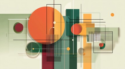 Geometric minimal abstract designs symmetry and negative space ideal for architecture firms modern real estate ads and interior design presentations