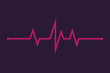 heart beat on monitor