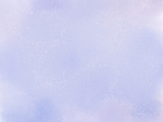 キラキラ光の入った薄紫色の水彩グラデーション背景素材
