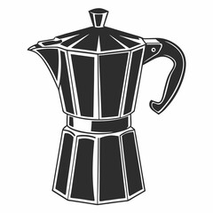 coffee maker isolated on white background