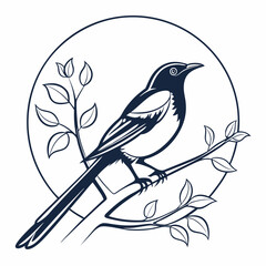 bird on branch